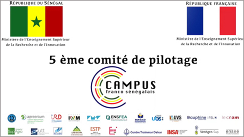 5 ème Comité de pilotage du Campus Franco-Sénégalais