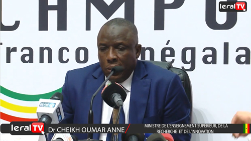 Cheikh Oumar Hann – Le campus franco sénégalais est projet de rupture
